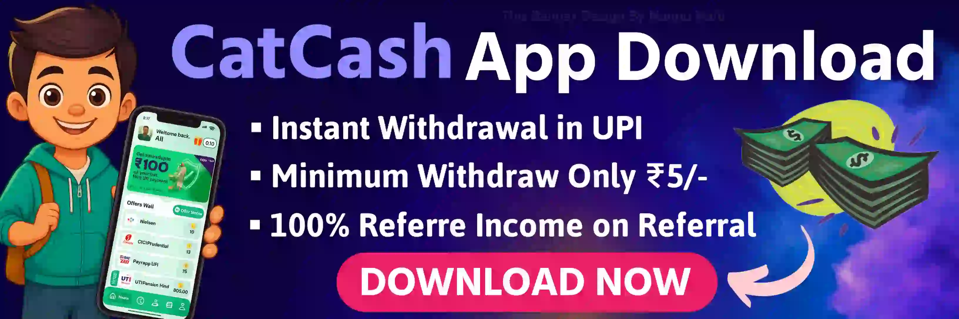 🔥 CatCash App Download — Earn Free Cash By Install App